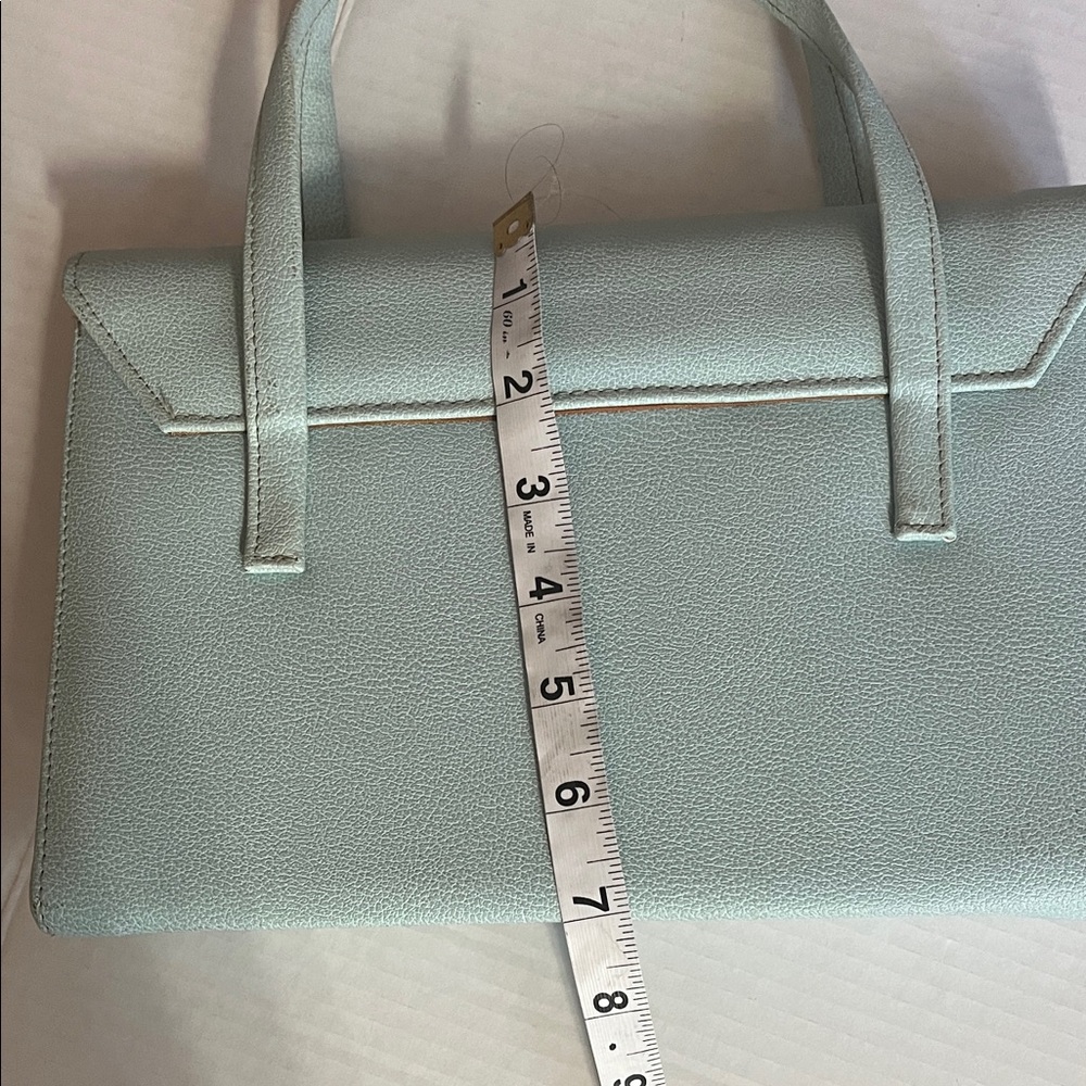 Vintage inspired Pastel Green hand bag - Picture 4 of 7